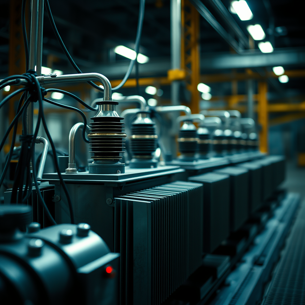 electricidad industrial con transformadores