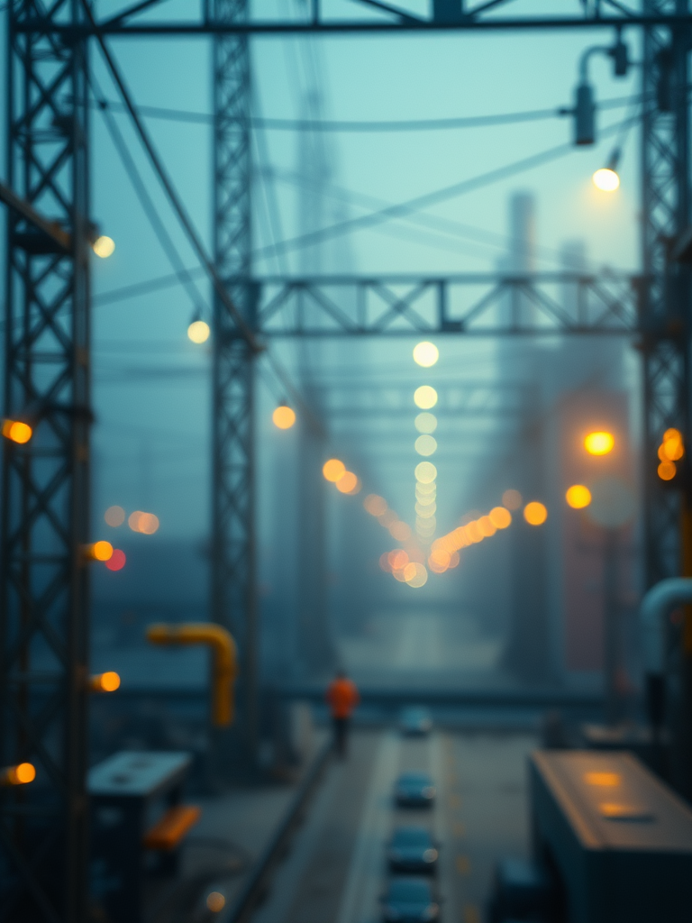 industria de la electricidad, estilo amigable